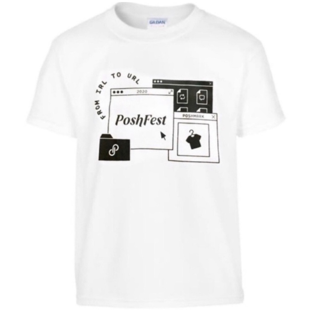 ❤️EXTRA 50% off! PoshFest 2020 Graphic Tee NEW